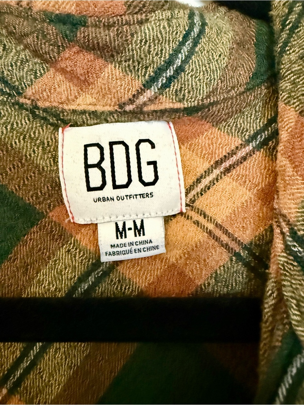 BDG Urban Outfitters Flannel Shirt - Picture 2 of 5